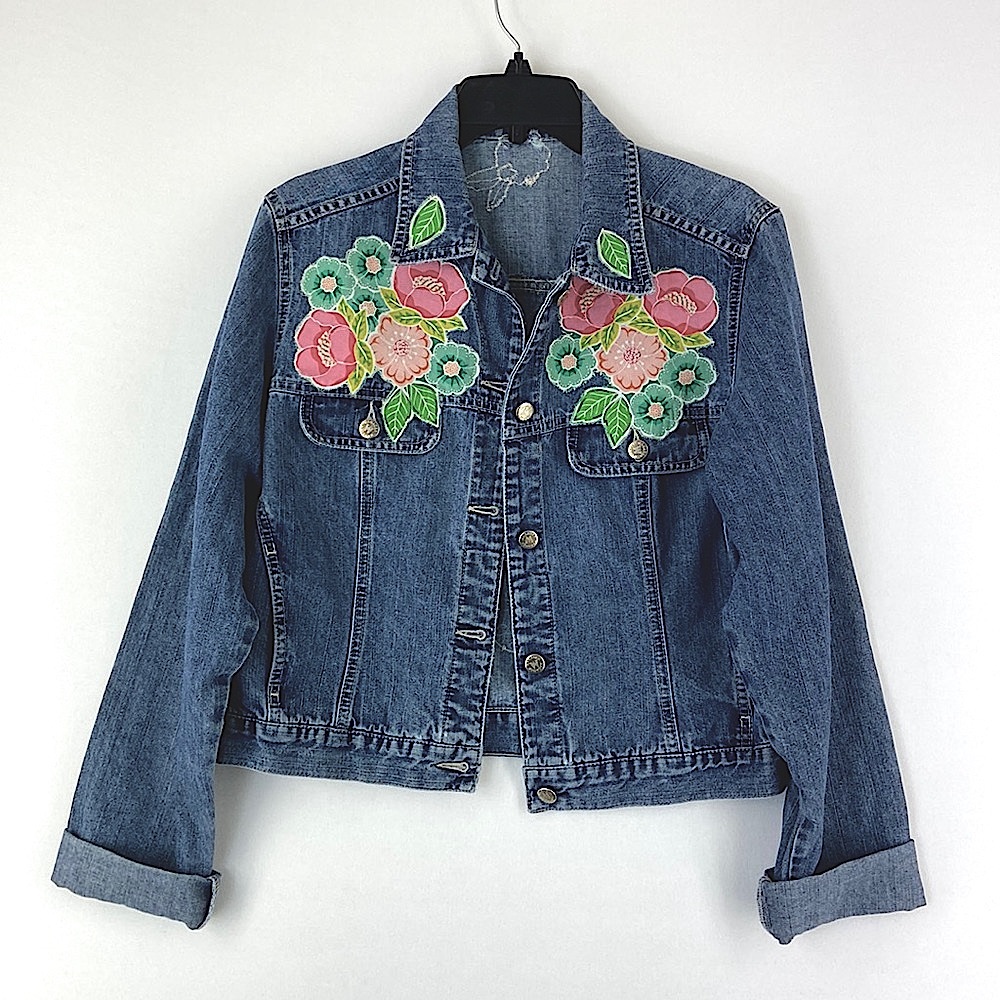 Reworked Patchwork Denim Jacket